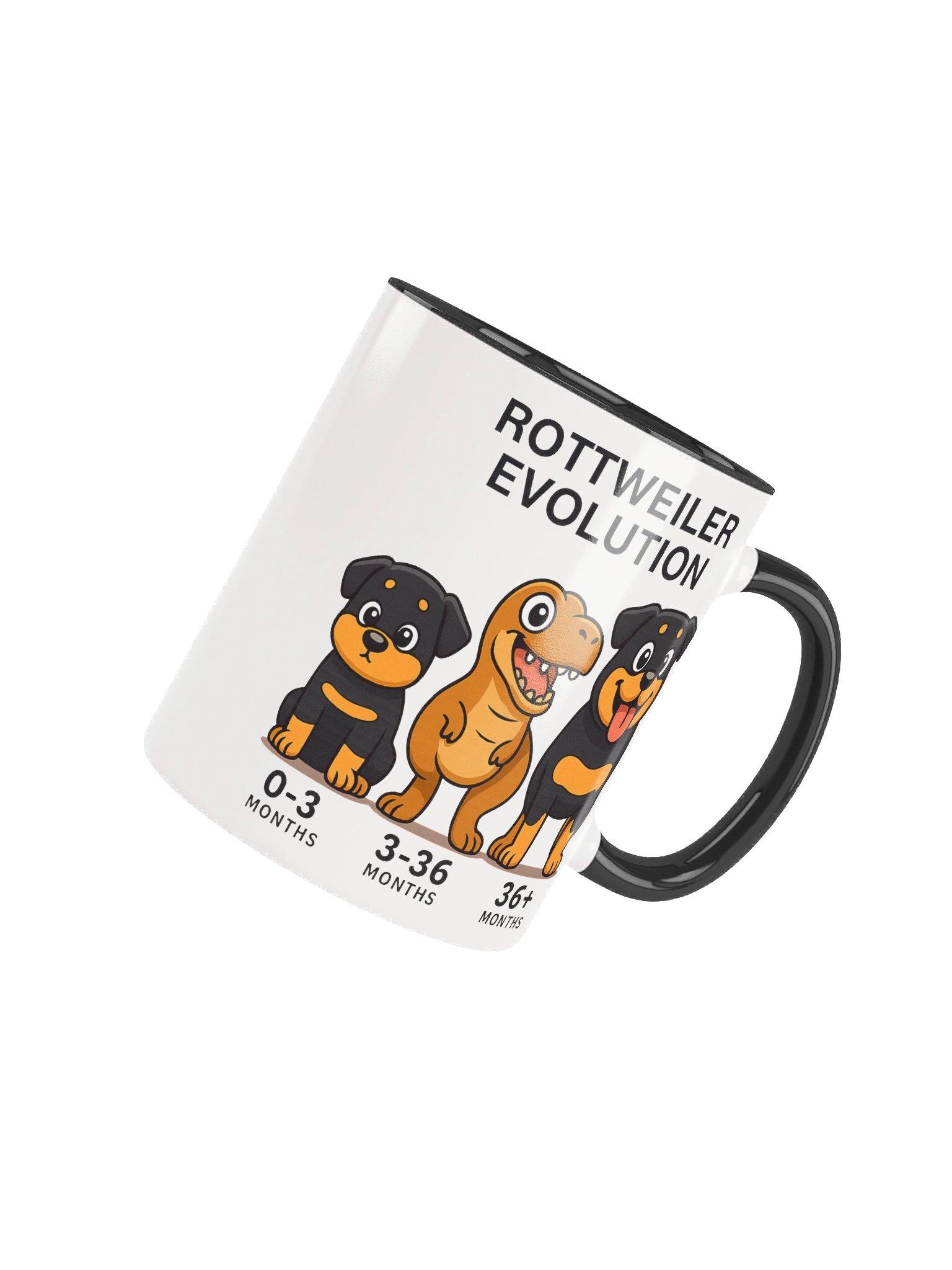 Rottweiler Evolution Ceramic Mug product image (28)