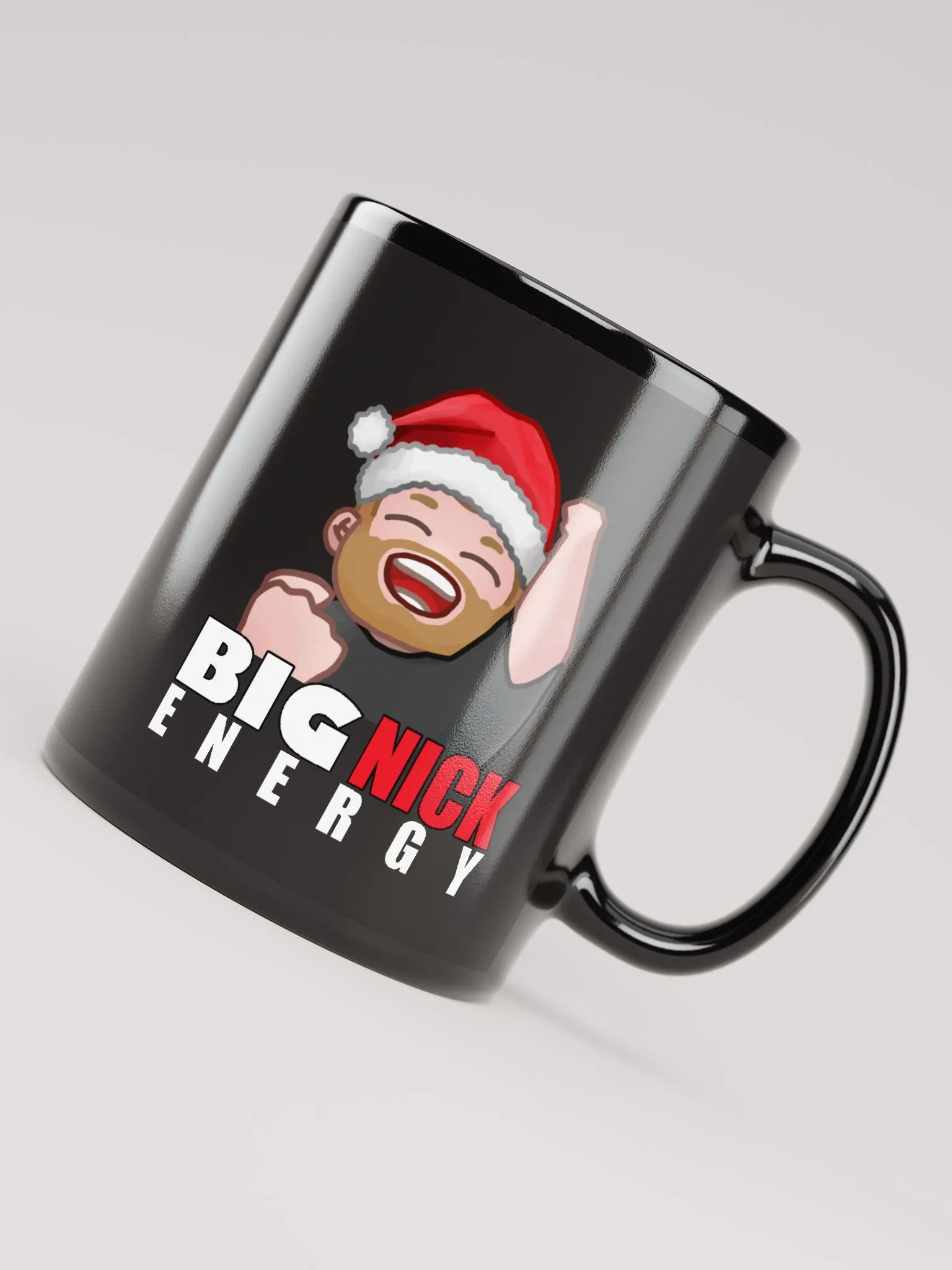 Big NICK Energy - Black mug product image (8)