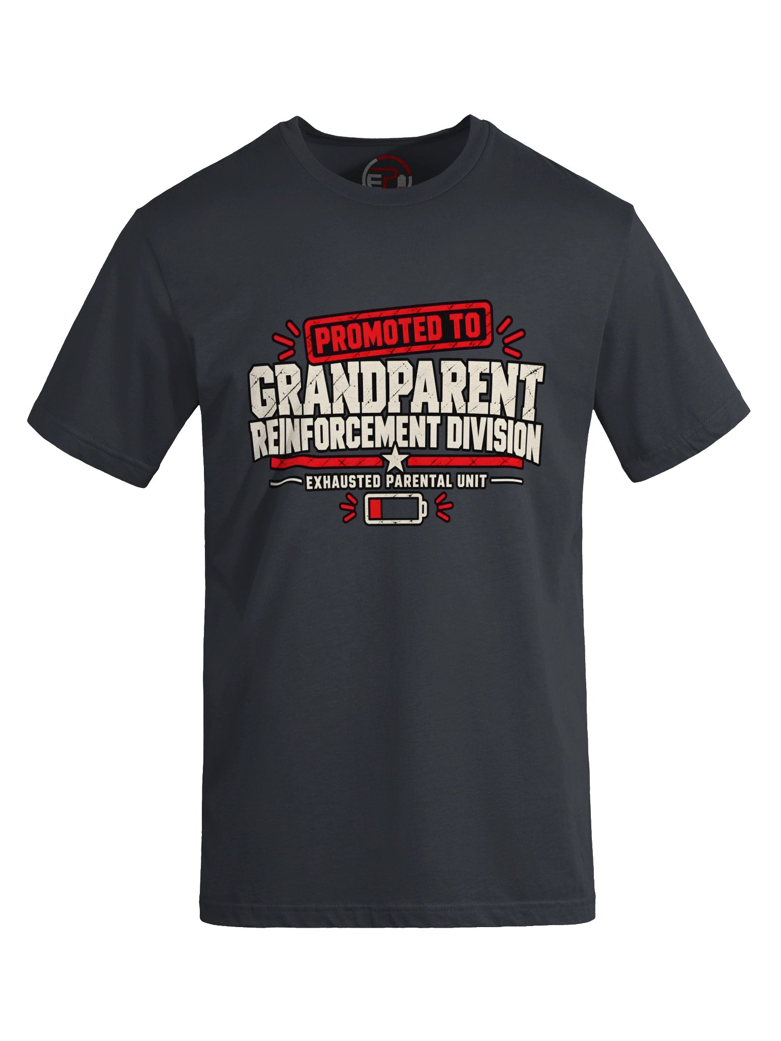 Promoted to Grandparent Reinforcement Division Men's Tee product image (5)
