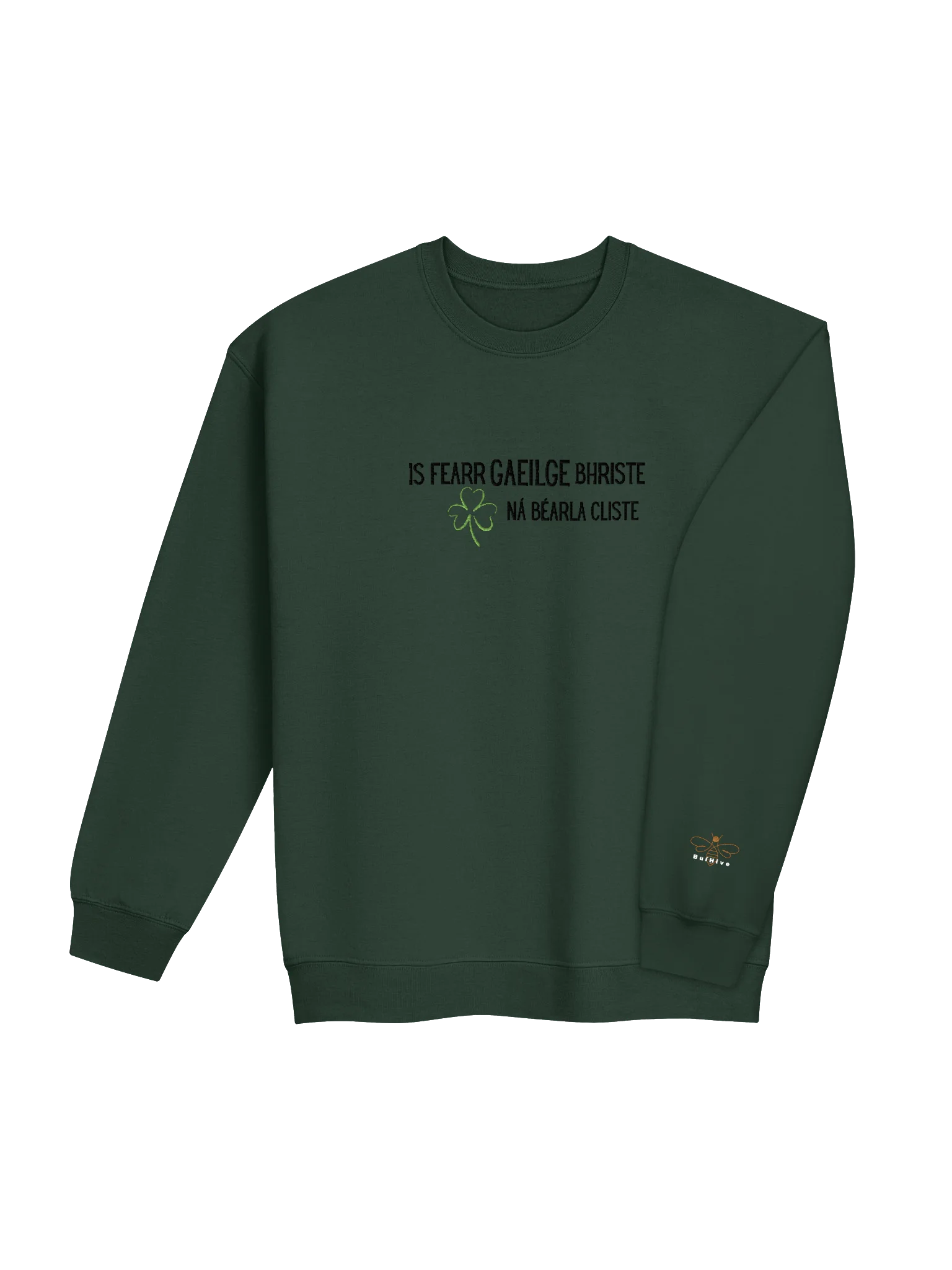 Is Fearr Gaeilge Bhriste Crewneck Sweatshirt product image (2)