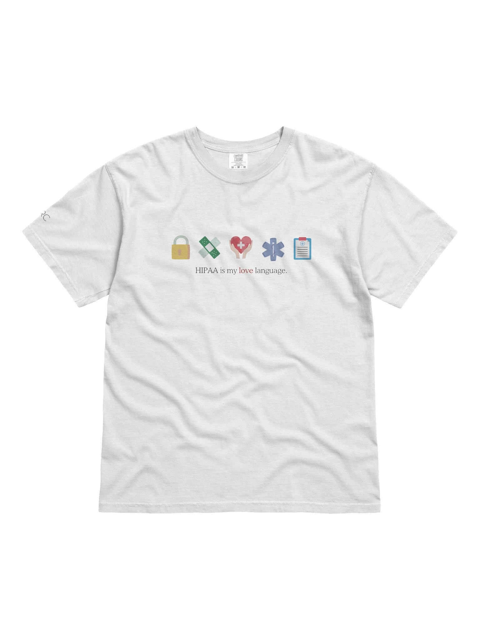 HIPAA Love Language Shirt product image (3)