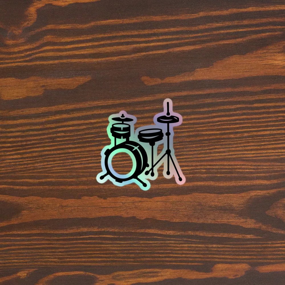 Holographic drum Sticker Pack product image (5)