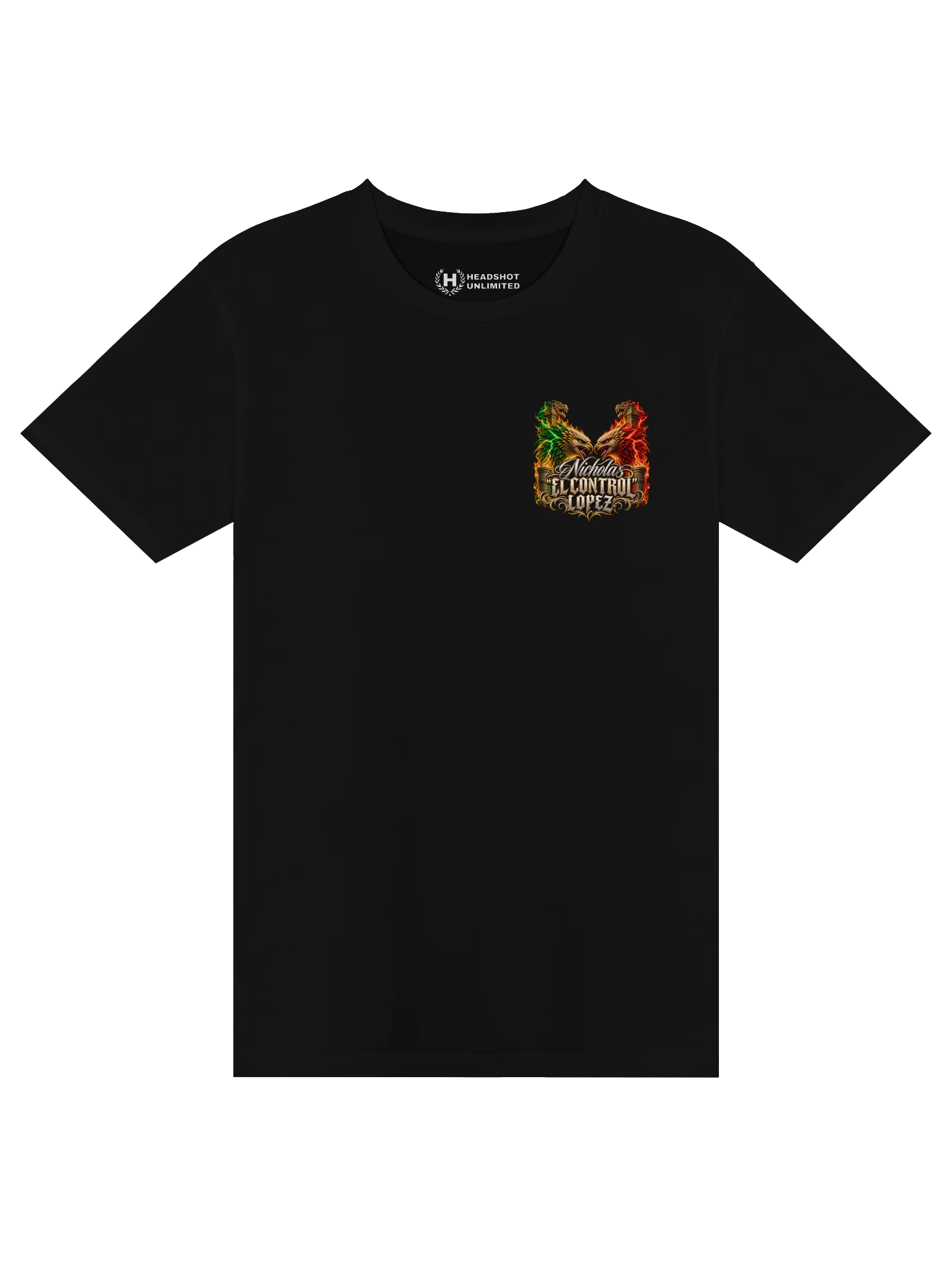 Nicholas “El Control” Lopez X Headshot Unlimited - Unisex Tee product image (1)