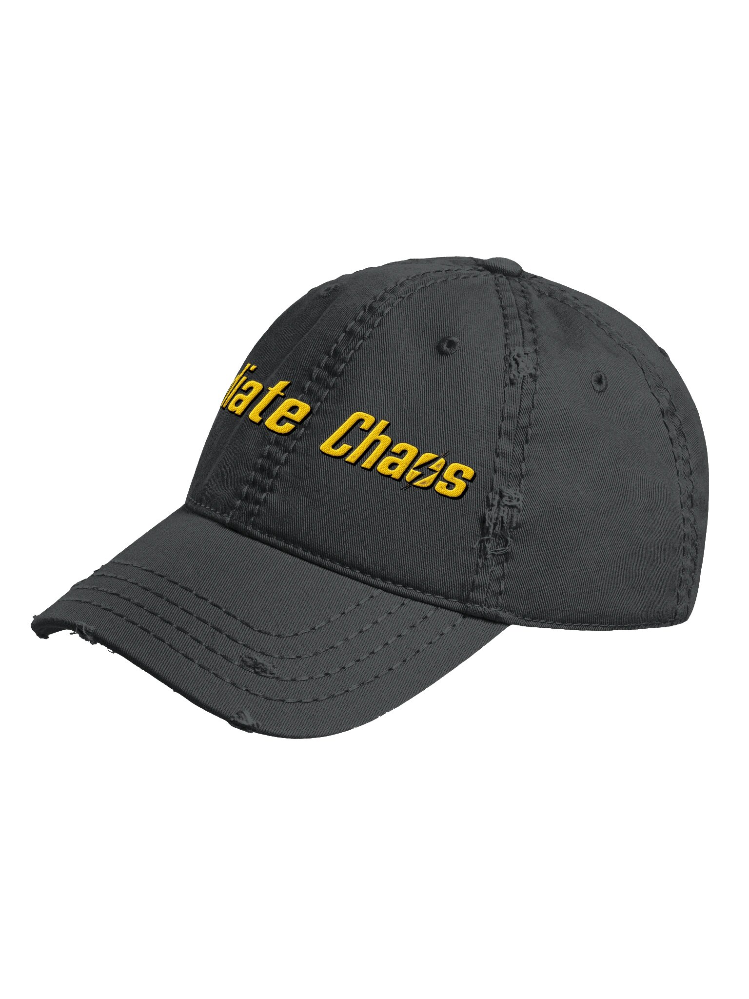 RADIATE CHAOS | Distressed Dad Hat product image (2)