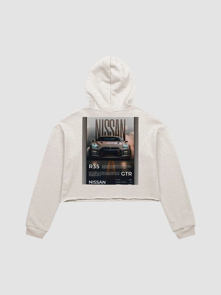 Nissan GTR R35 Powerhouse Crop Hoodie product image (4)