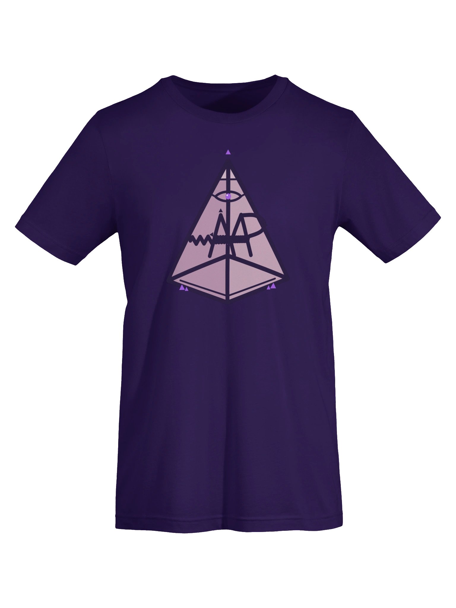 Mt. AMP Pyramid Tee — Purple product image (5)