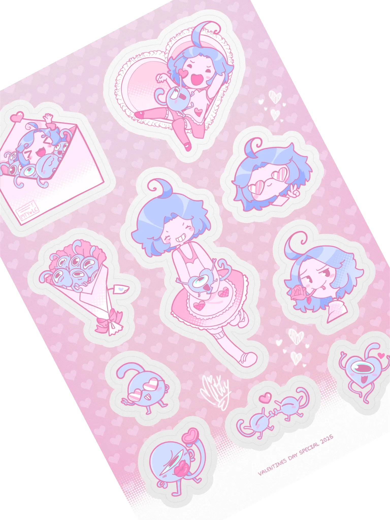 Valentines Day 2025 Special! Set #1 - Sticker Sheet product image (1)