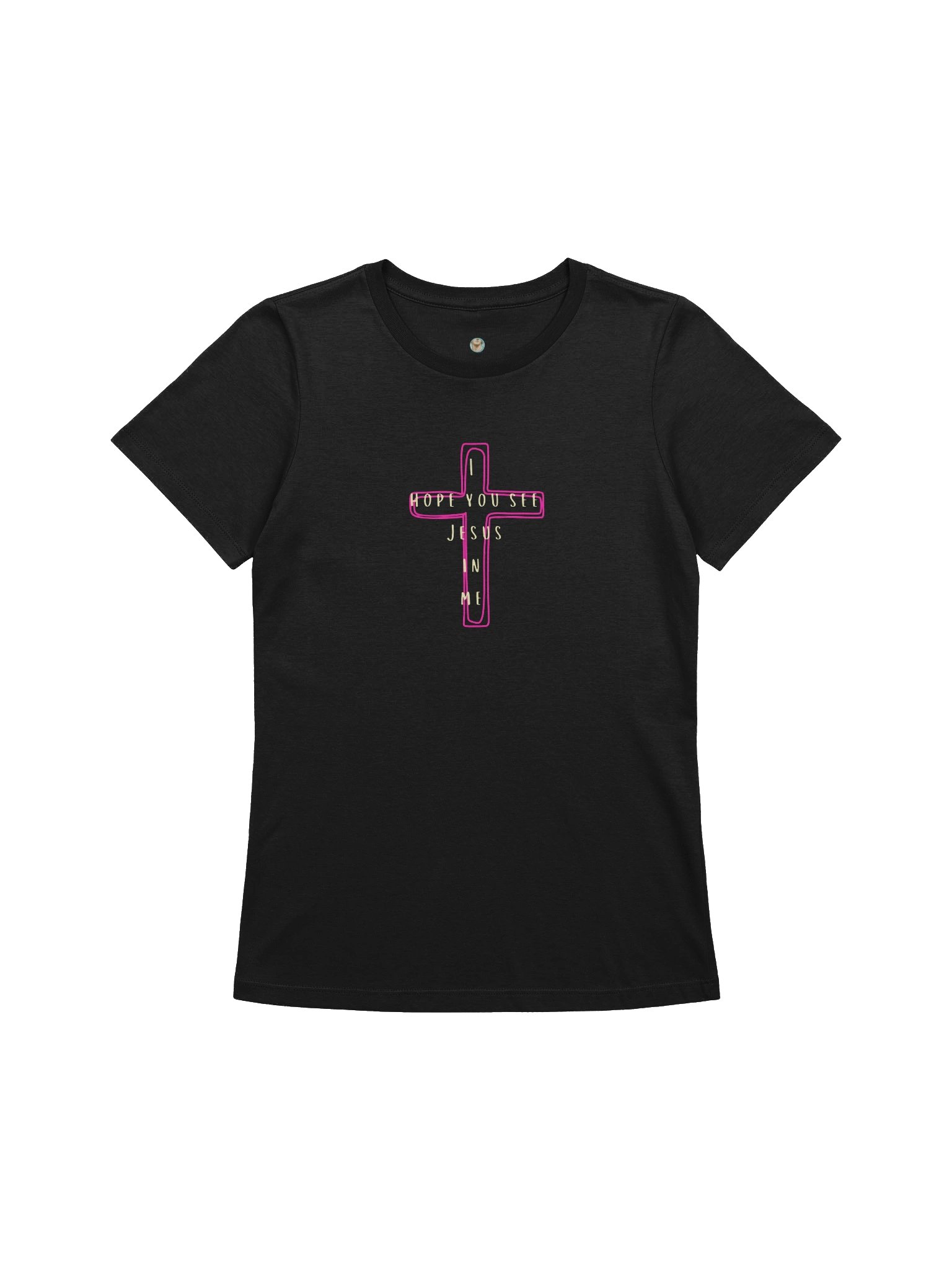 I Hope You See Jesus in Me Cross Women's Tee product image (1)