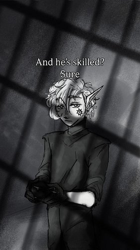 Part two! Because I couldn’t forget Zeno :) Would you free him?

🌙Crescent is a YA dark fantasy about a faerie girl with no m...