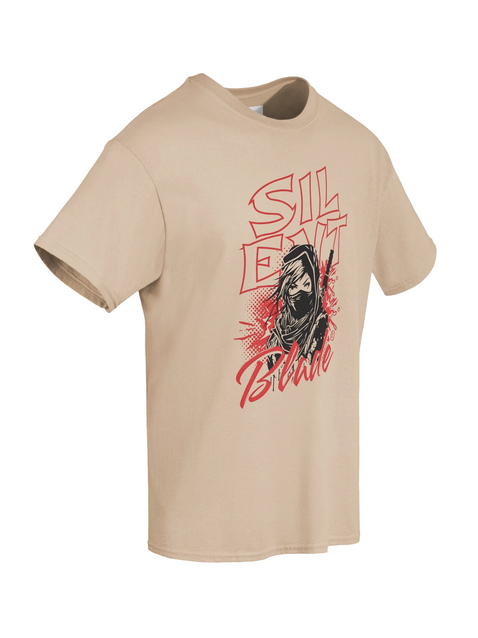 Silent Blade Anime Ninja T-Shirt product image (6)
