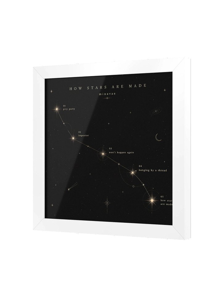ep constellation map framed matte poster product image (12)