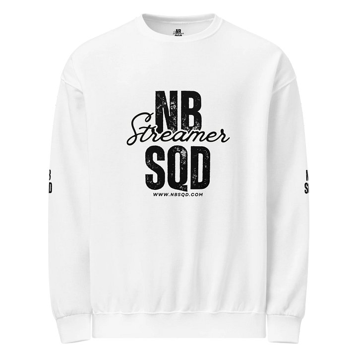 Official Noobsquad Mens Sweatshirt (White) product image (1)