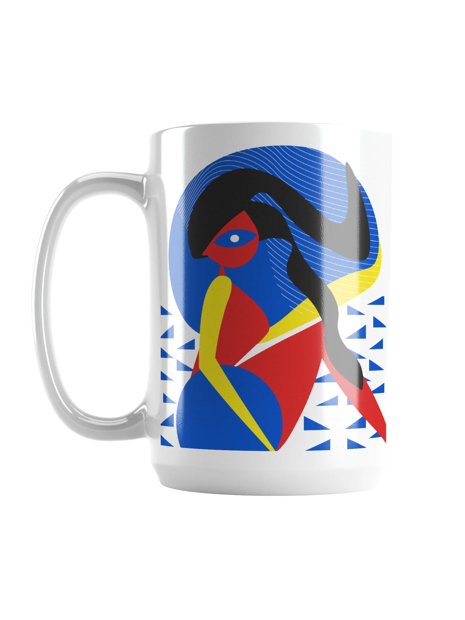 Mug: Abstract woman bathing in water product image (1)
