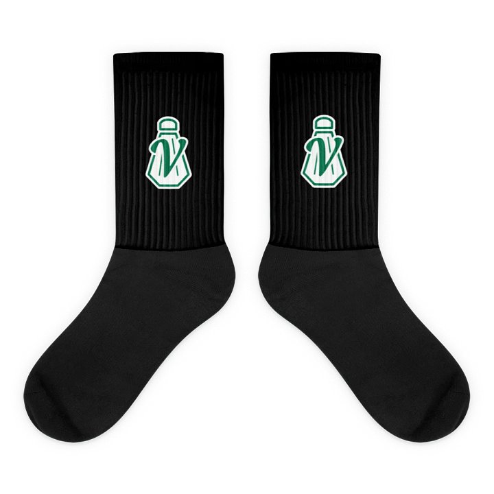 Chaussettes noires "Salière" product image (1)