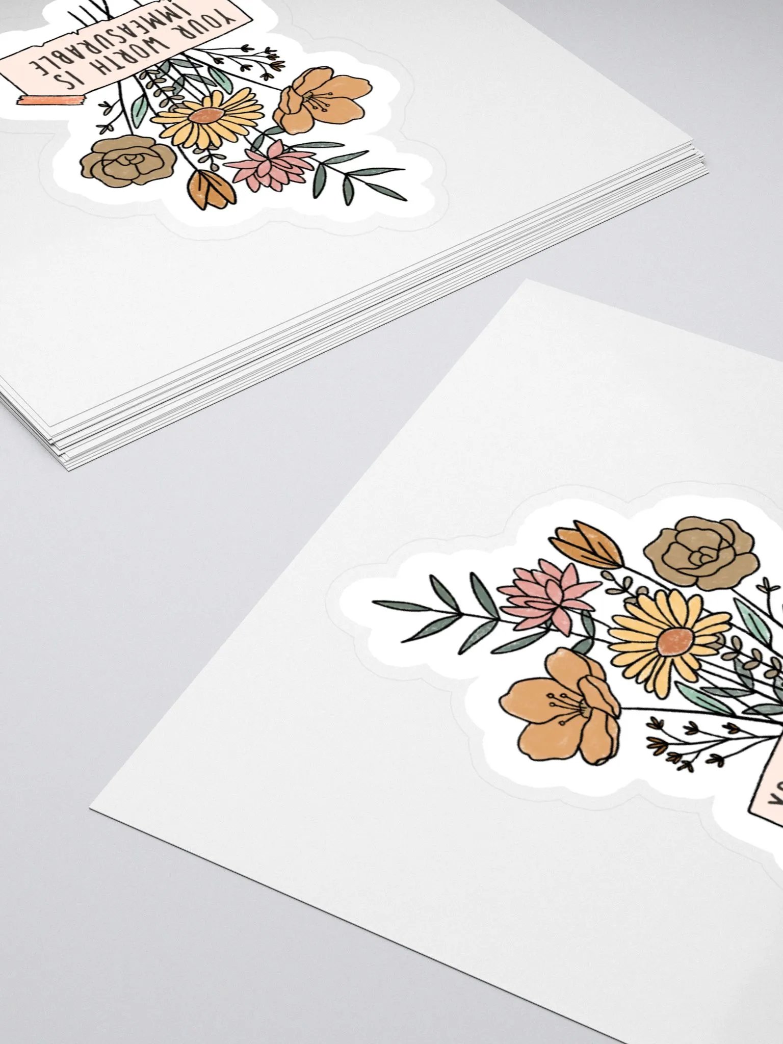 'Your Worth is Immeasurable' Sticker product image (4)