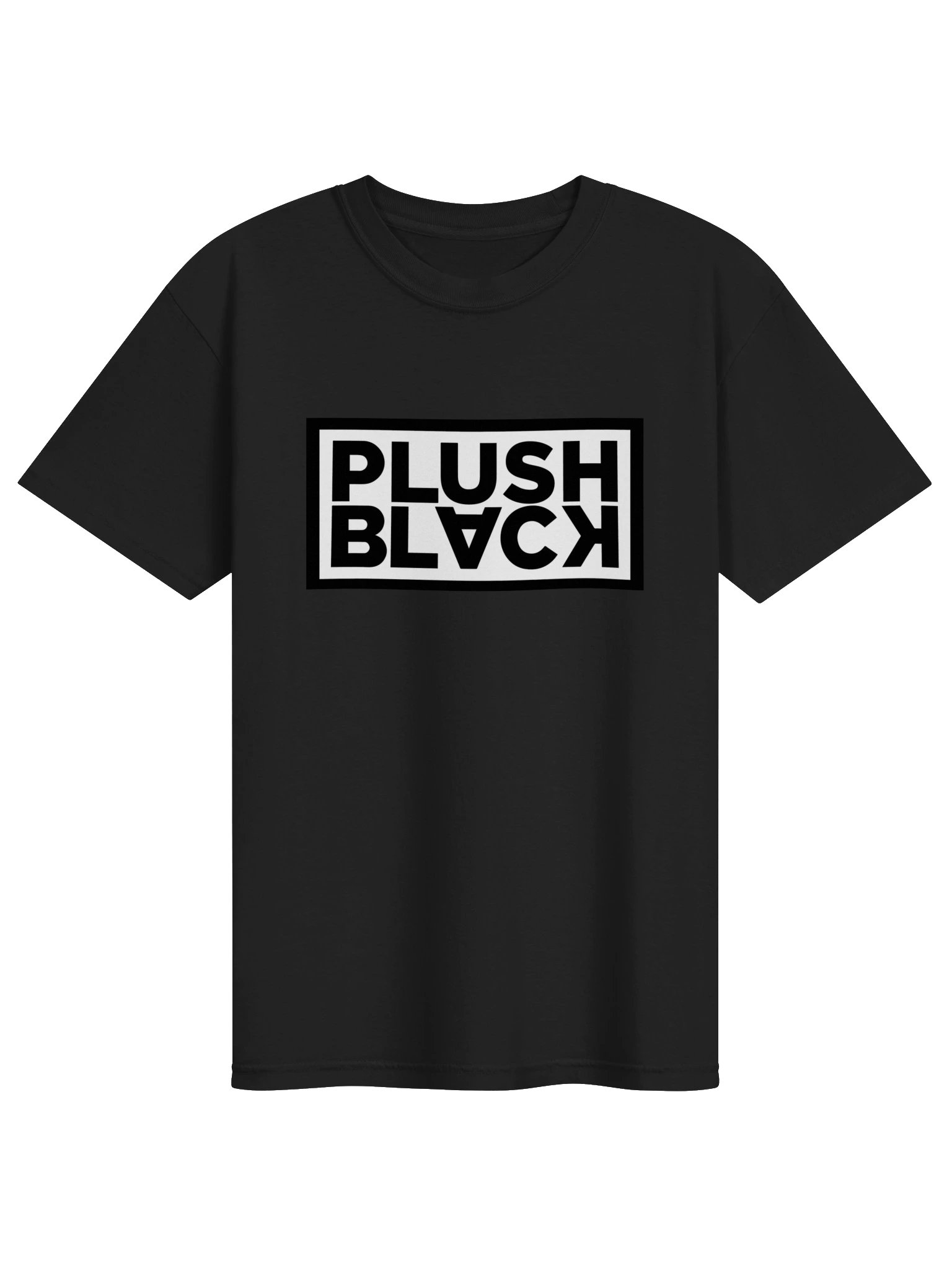 Plush Black Heavyweight Tee product image (1)