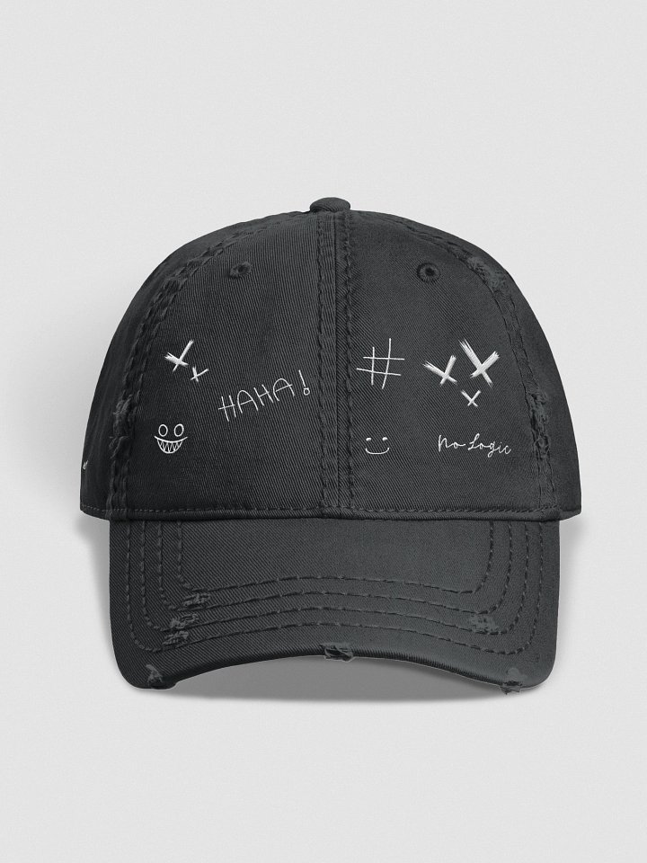 NLD Designer Style Distressed Dad Hat product image (1)