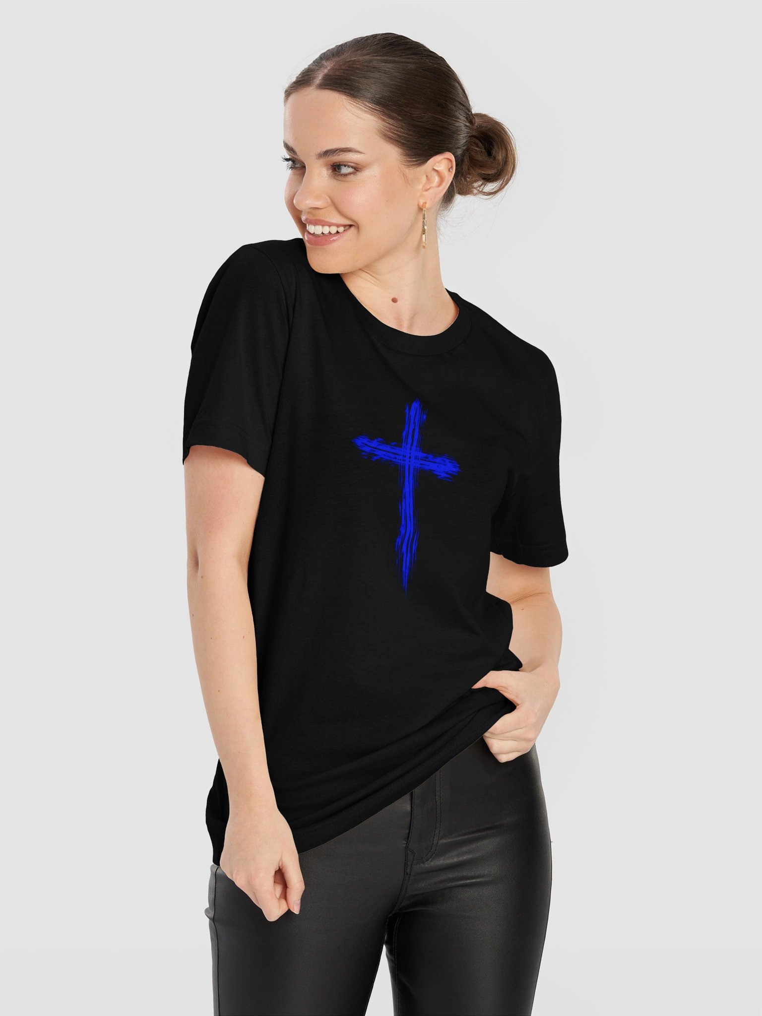 “Wear Your Testimony” — Men’s Signature Cross Tee product image (62)