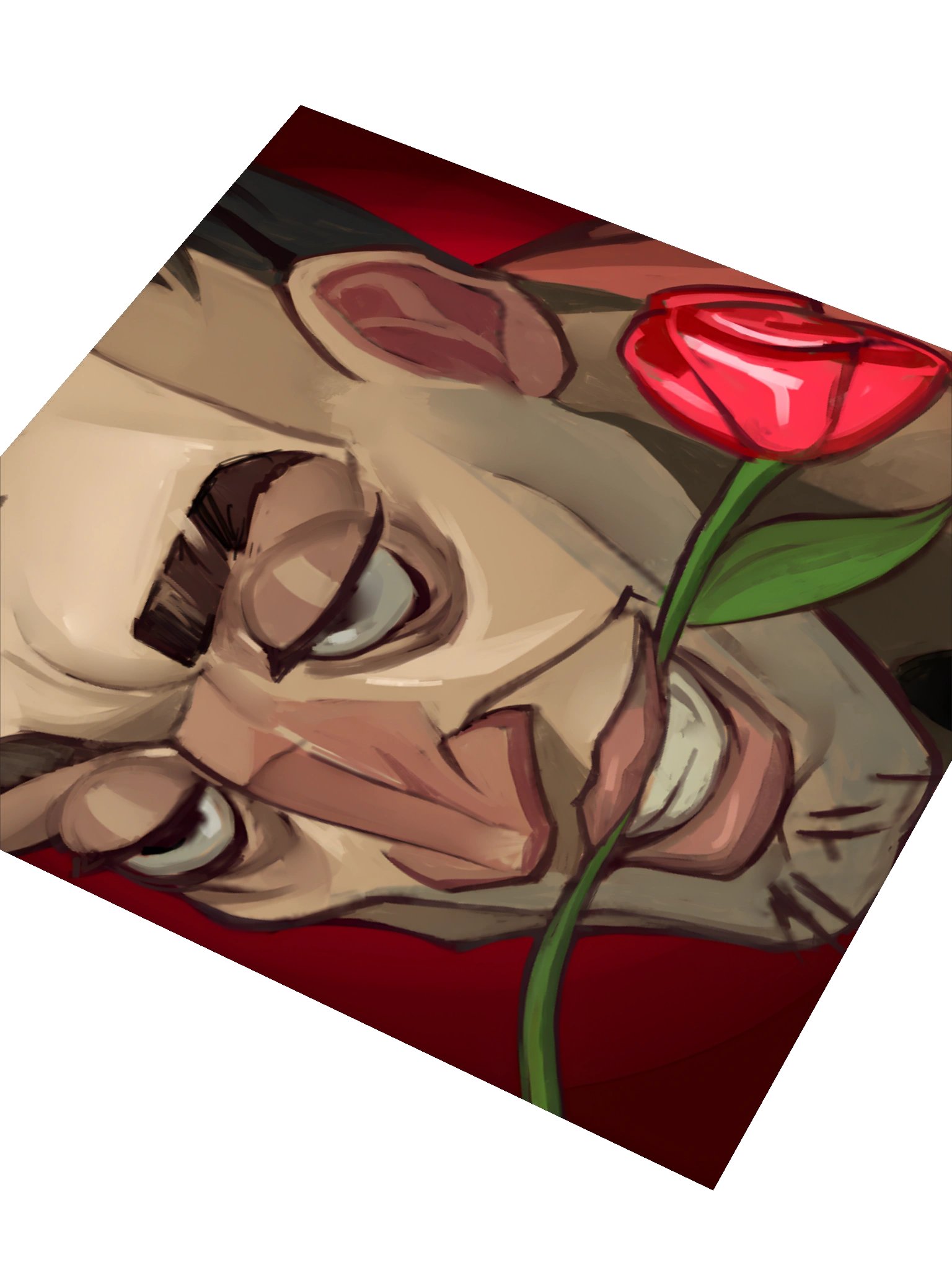 Radek with a Rose Sticker product image (3)