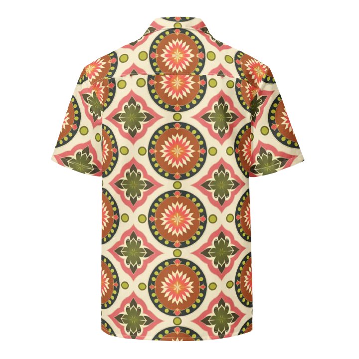 Vintage-Inspired Geometric Shirt product image (2)