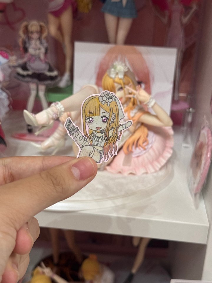 Limited Offer Marin Kitagawa Sticker Set + 1 mini version Babydoll Sticker product image (2)