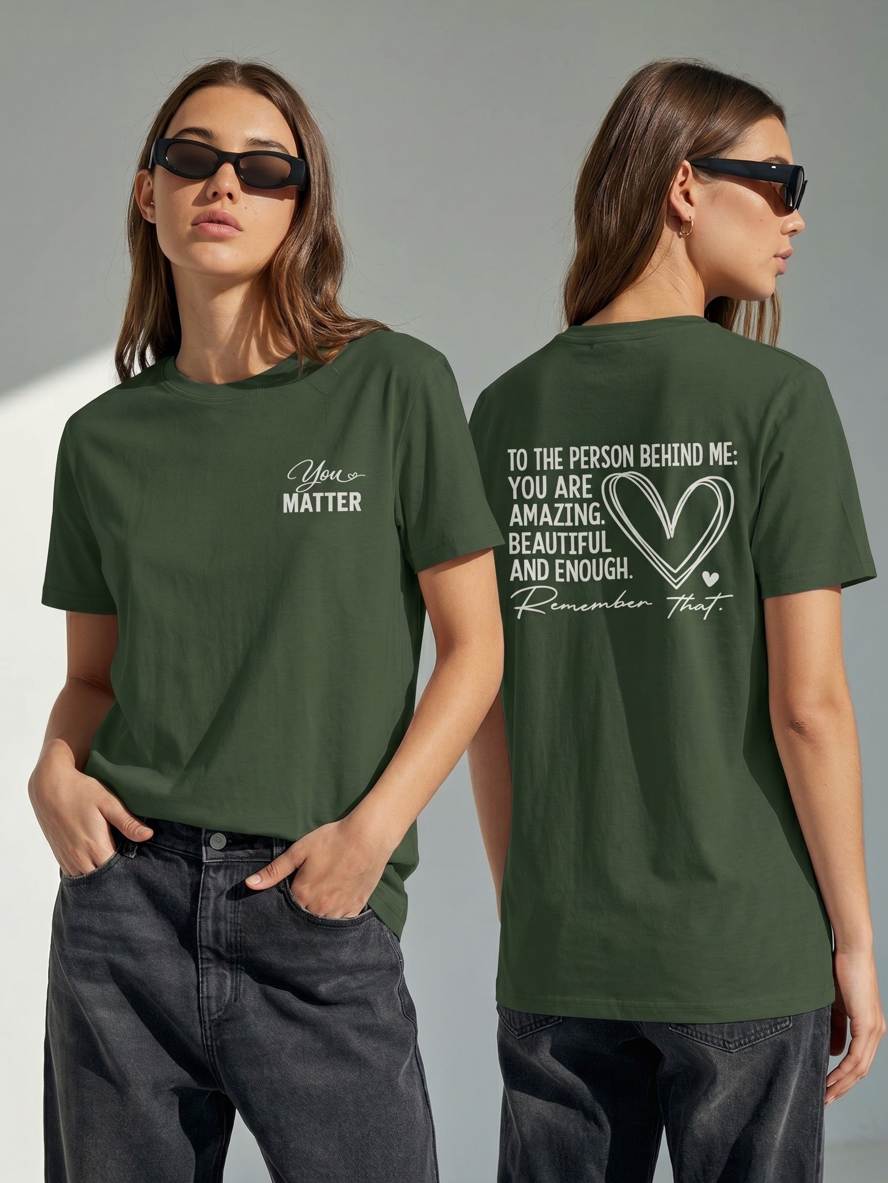 You Matter T-Shirt – Mental Health Awareness Graphic Tee | The Rest Club Co. product image (1)