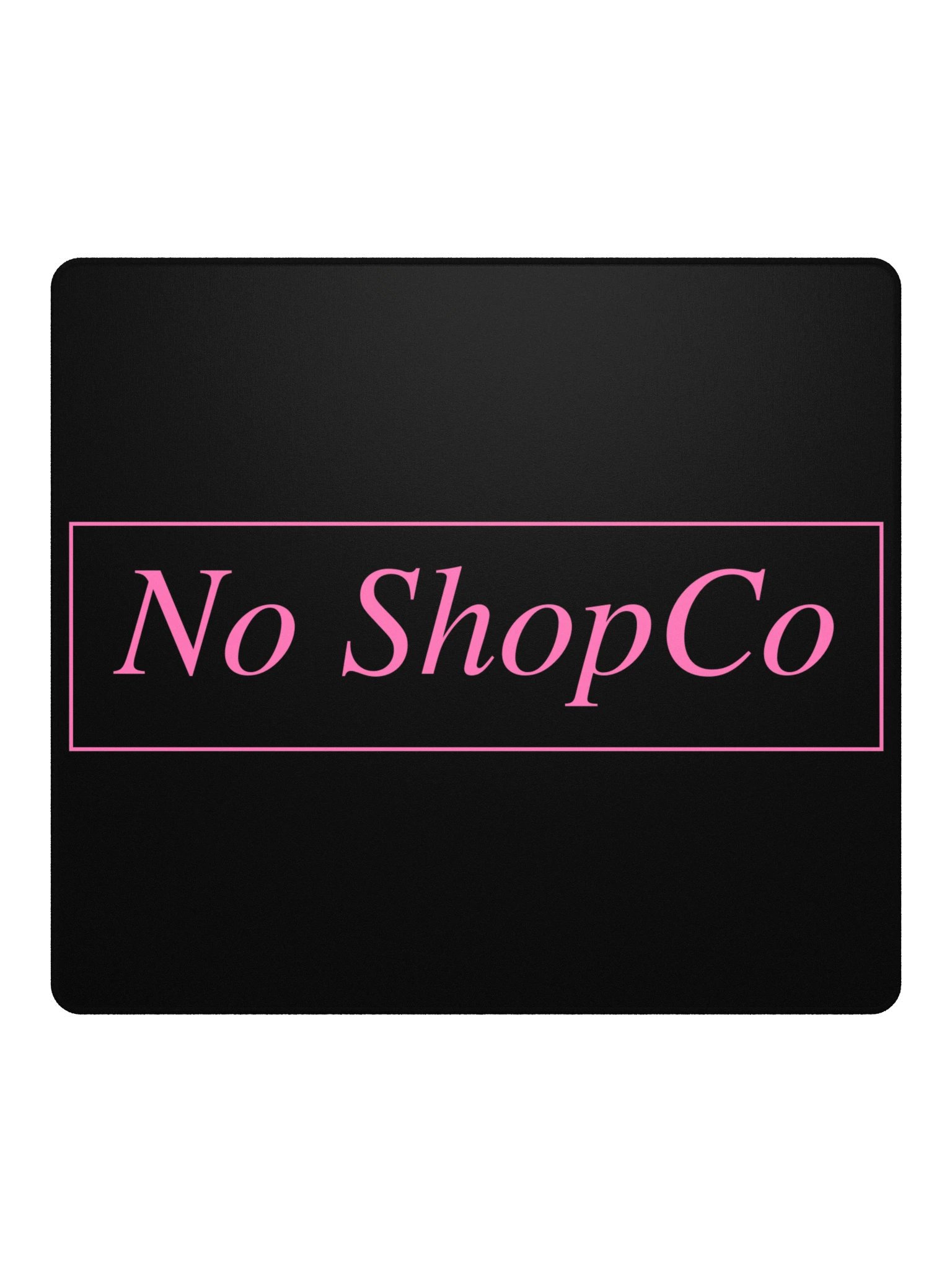 No ShopCo Gaming Mouse Pad - Pink on Black product image (2)