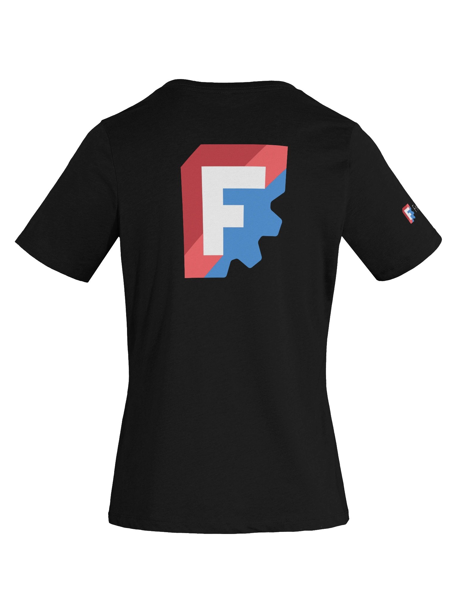 FreeCAD Logo Shirt - Ladies' Cut - Black product image (6)