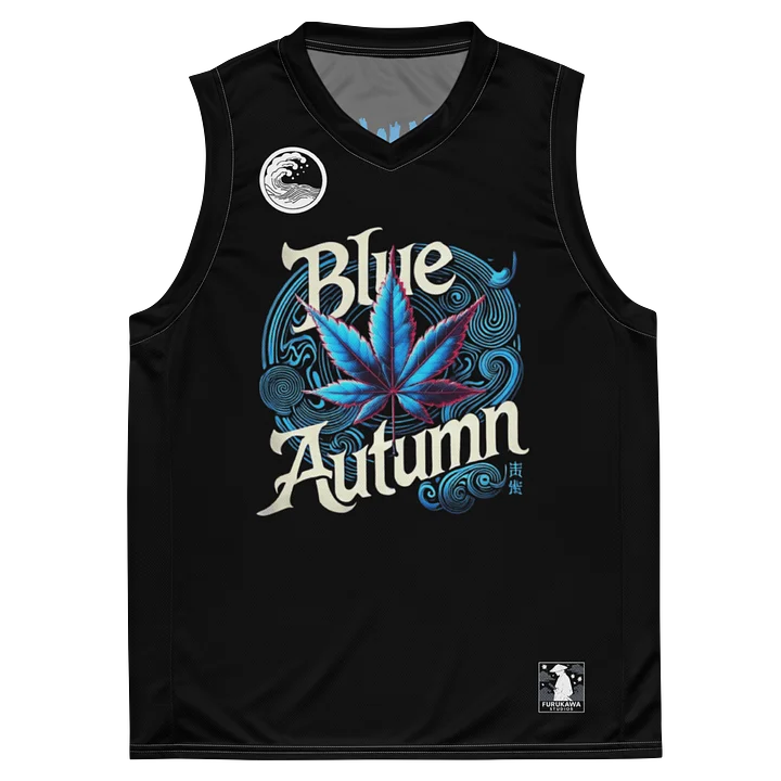 "Blue Autumn" ~ Grunge | Basketball Jersey product image (2)