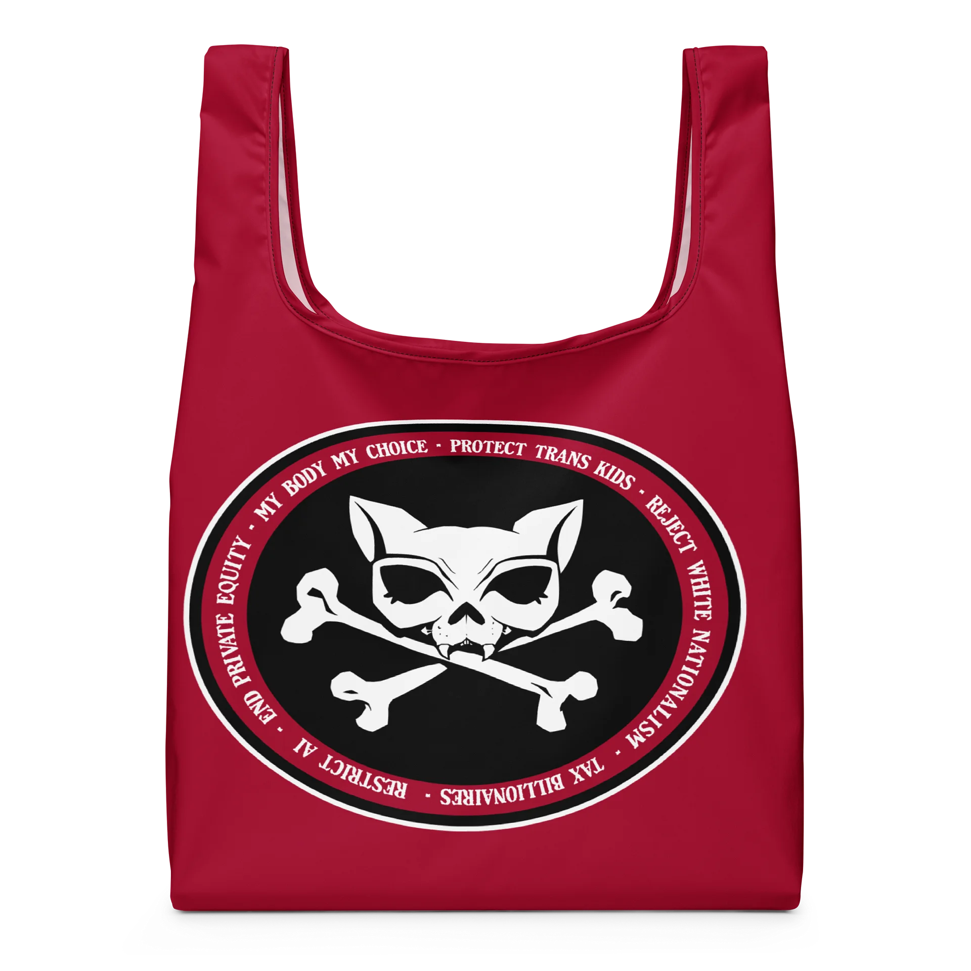 Redline Kat Skull Shopping Bag product image (1)
