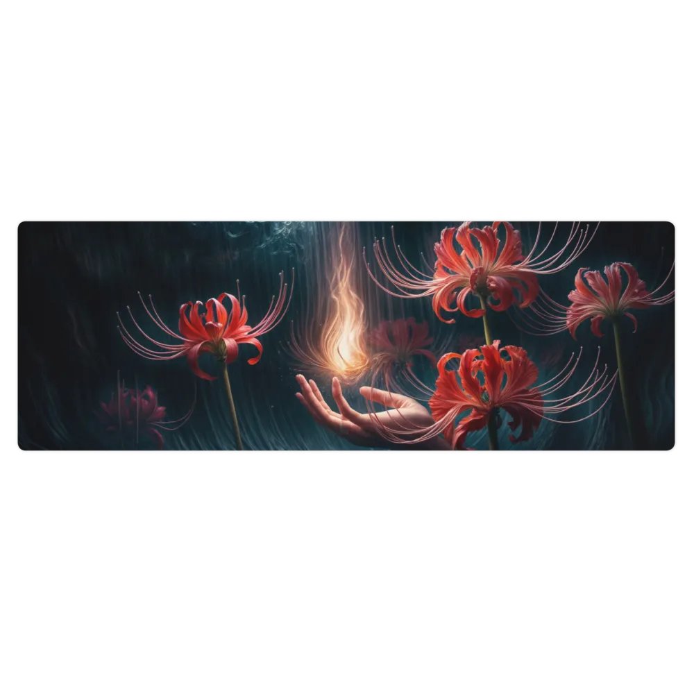 Yoga Mat: Celestial Blossoms Aglow product image (1)