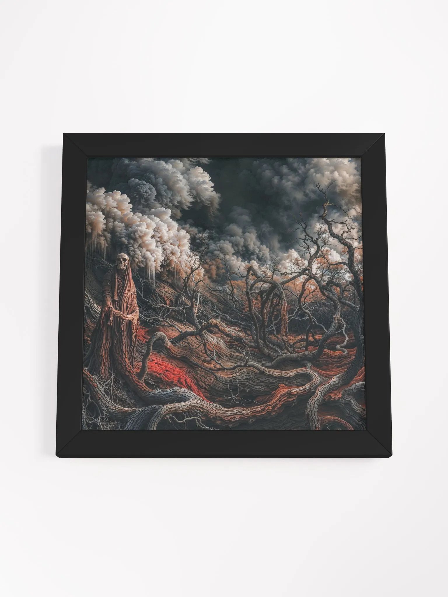 Surreal Wasteland Framed Print product image (38)