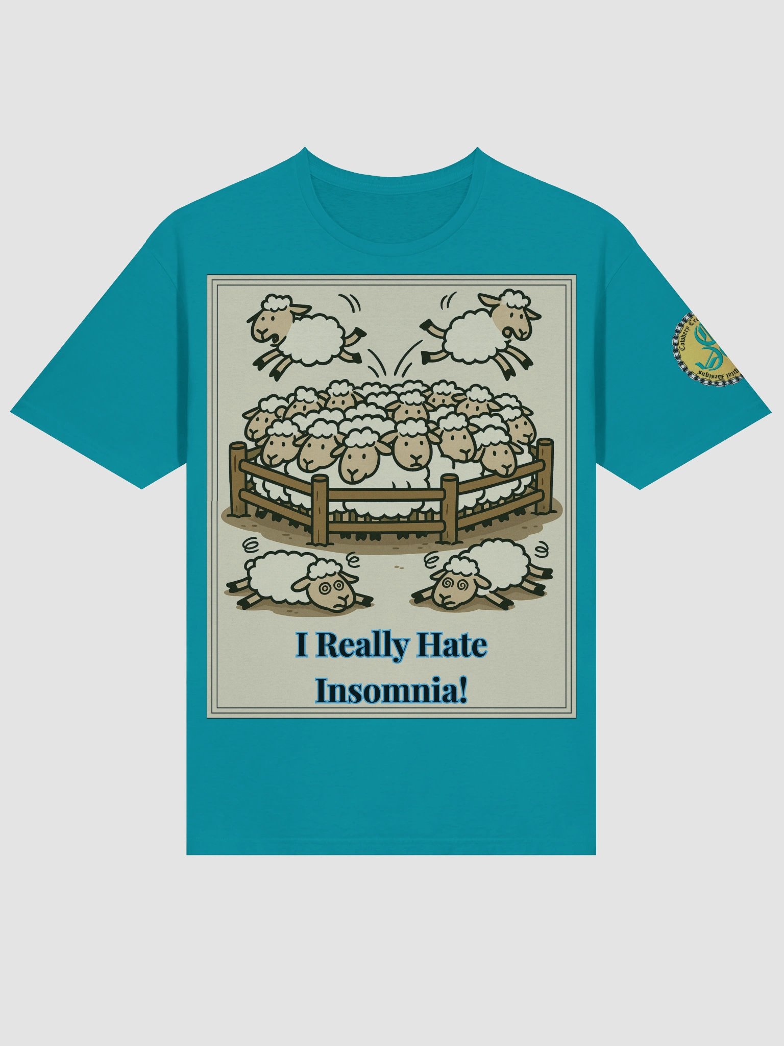 I Really Hate Insomnia (Both) Gildan Unisex Softstyle T-Shirt Light Colors product image (26)