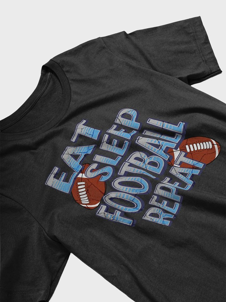 Eat Sleep Football Repeat Tee product image (2)
