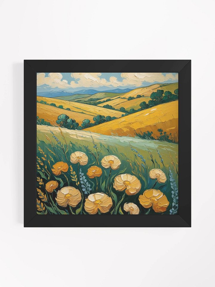 Serene Hills Framed Matte Poster product image (1)