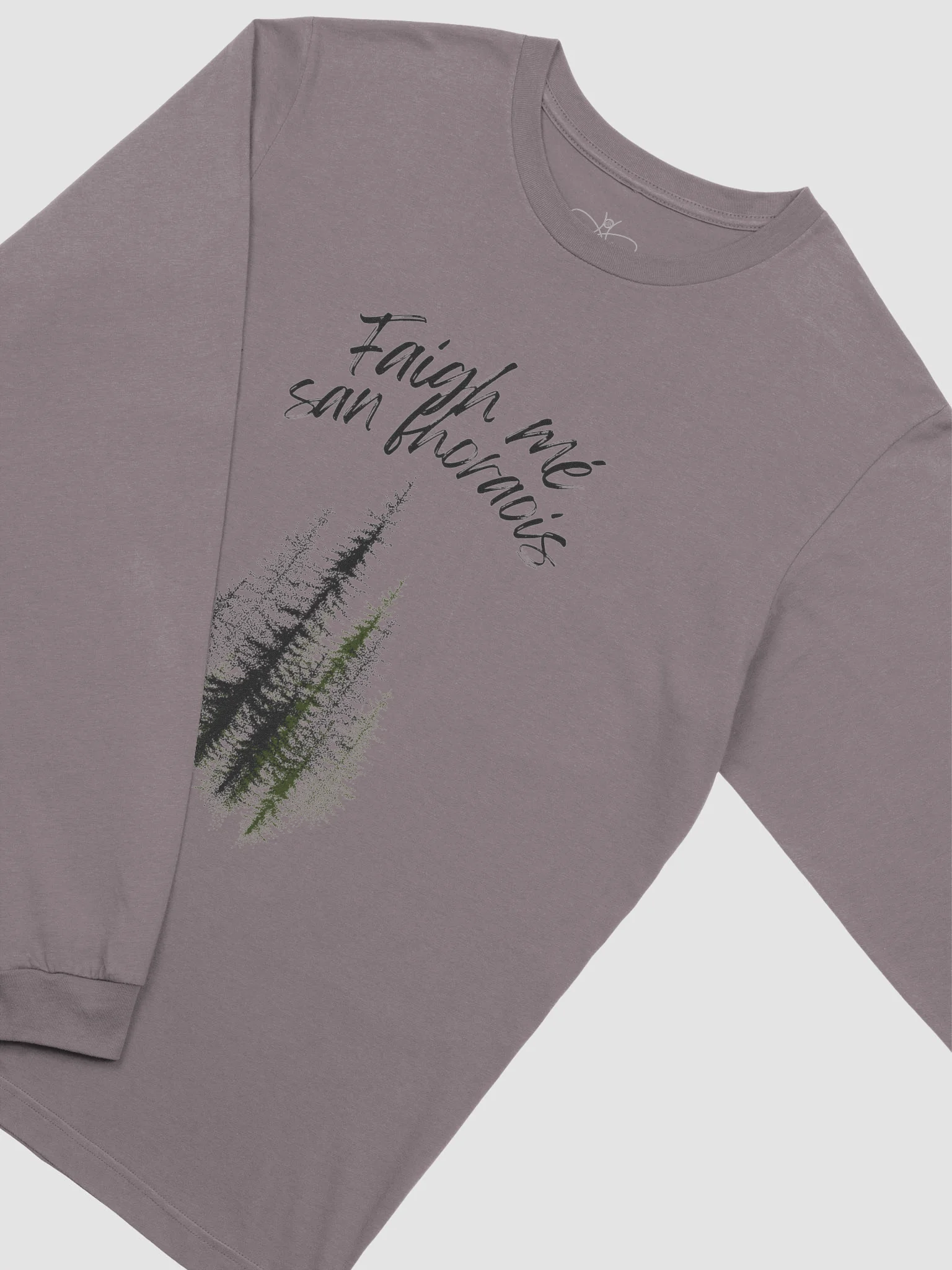 Faigh Mé San Fhorais (Find Me In the Forest) Long Sleeve Tee product image (2)
