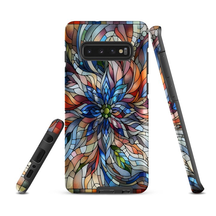 Floral Stained Glass Samsung® Tough Case product image (3)