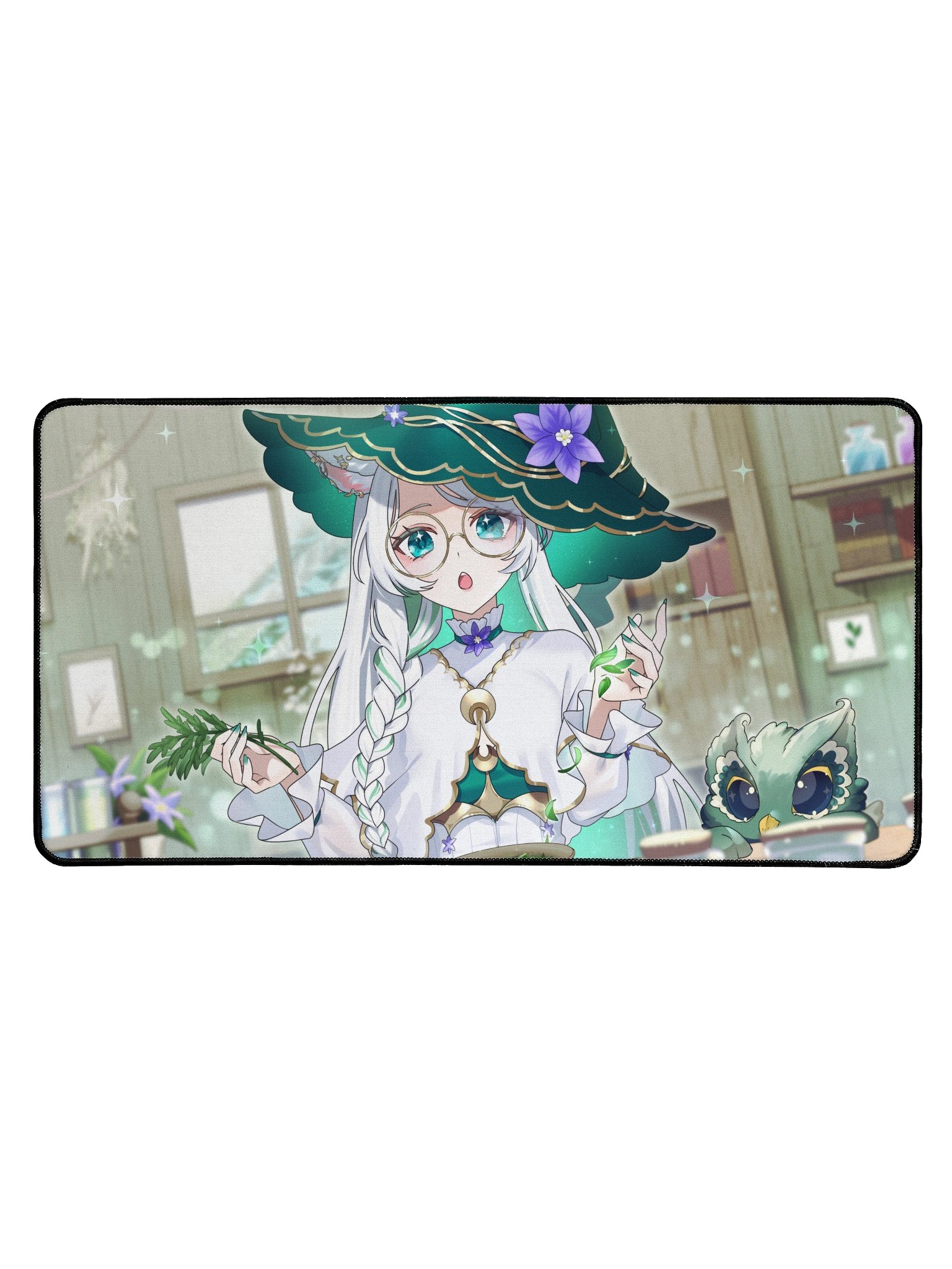 Brewing Moon Witch - Mousepad product image (1)