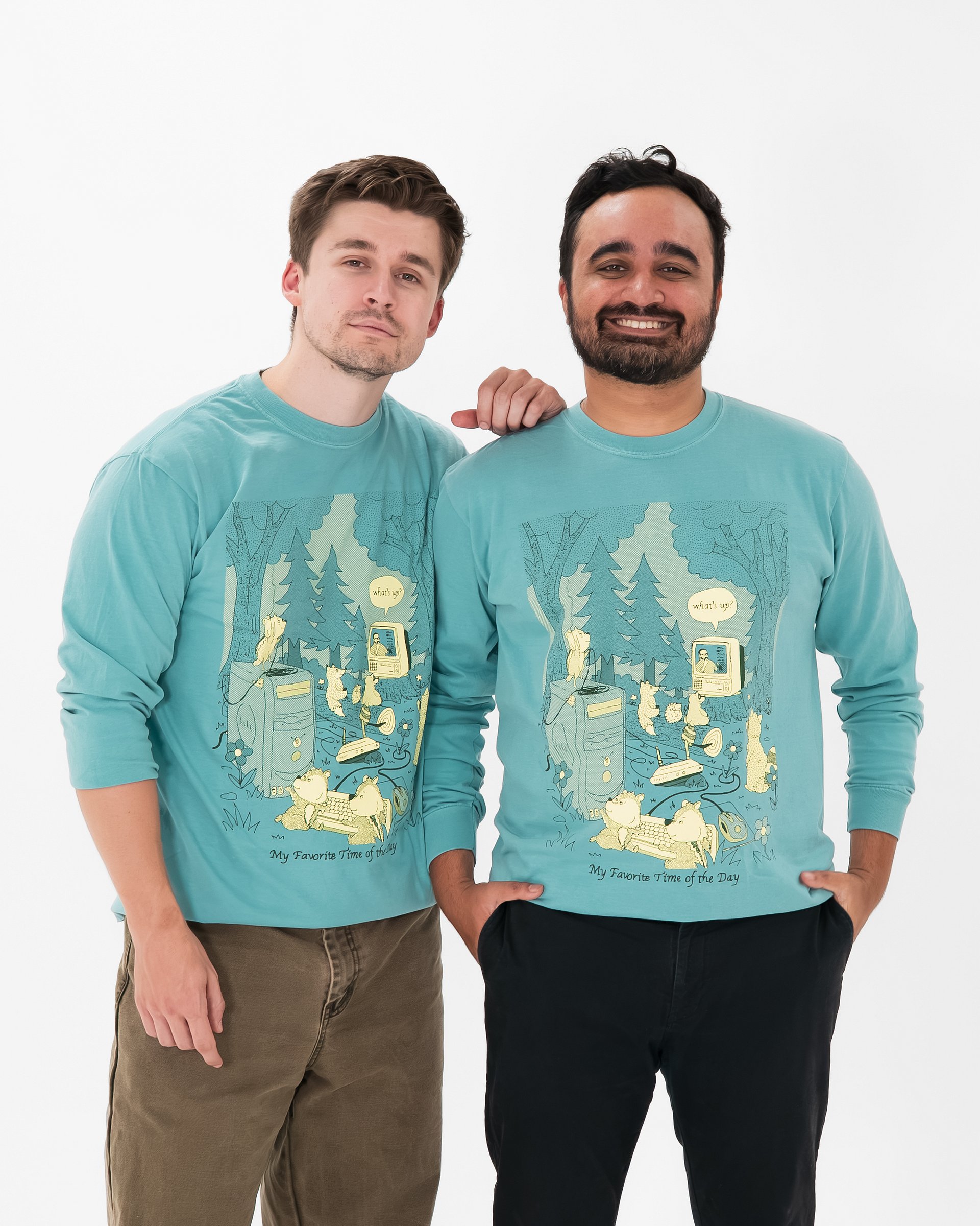 STREAM IN THE FOREST L/S- SEAFOAM product image (6)