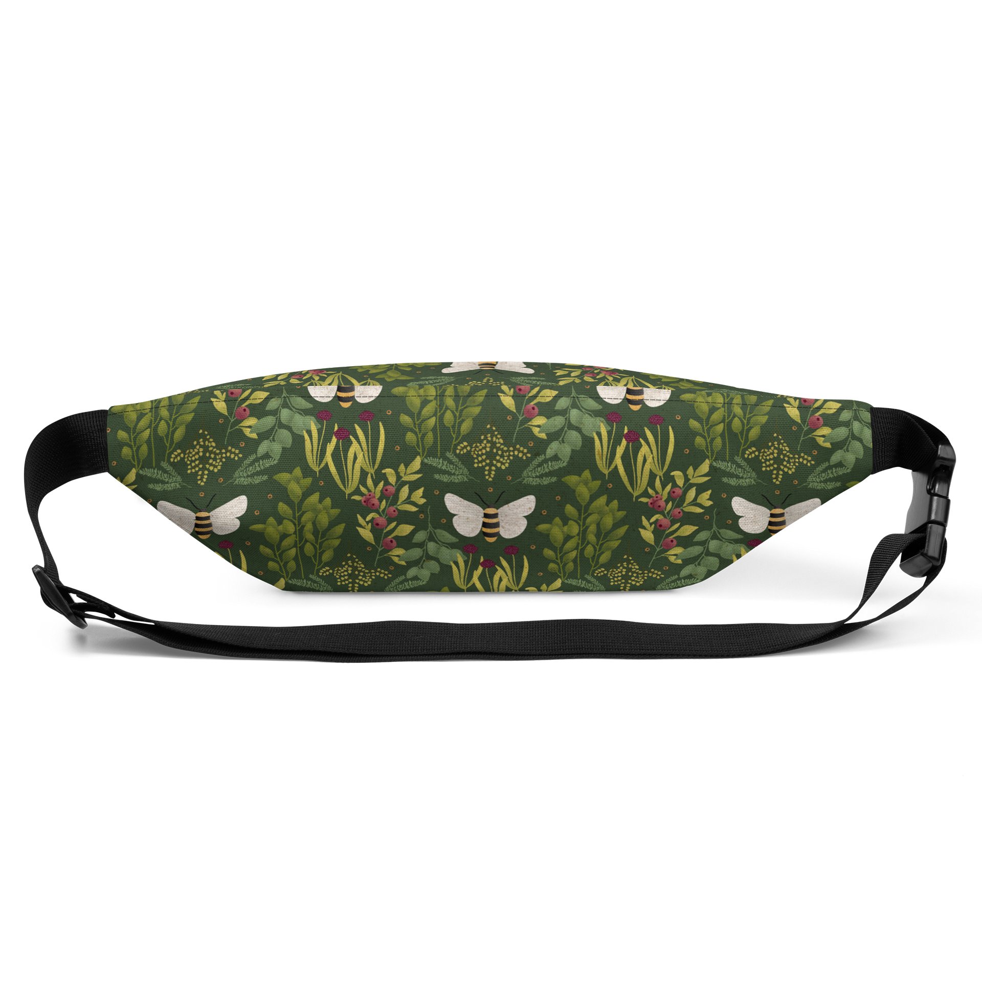 Bees and Foliage Canvas Fanny Pack product image (3)