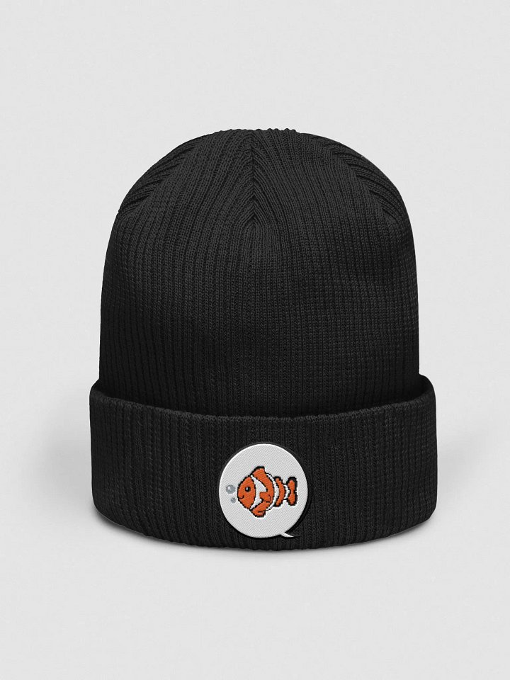 Clownfish TV Embroidered Logo Ribbed Beanie product image (19)