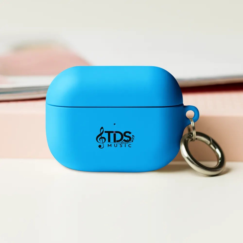TDS Music AirPods Case - Protective Silicone with Keychain product image (6)