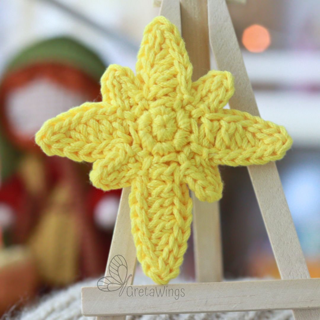 Nativity Crochet Pattern Amigurumi: Mary, Joseph, Baby Jesus, Three Wise Men, Angel, Star of Bethlehem by GretaWings (digital download) product image (8)