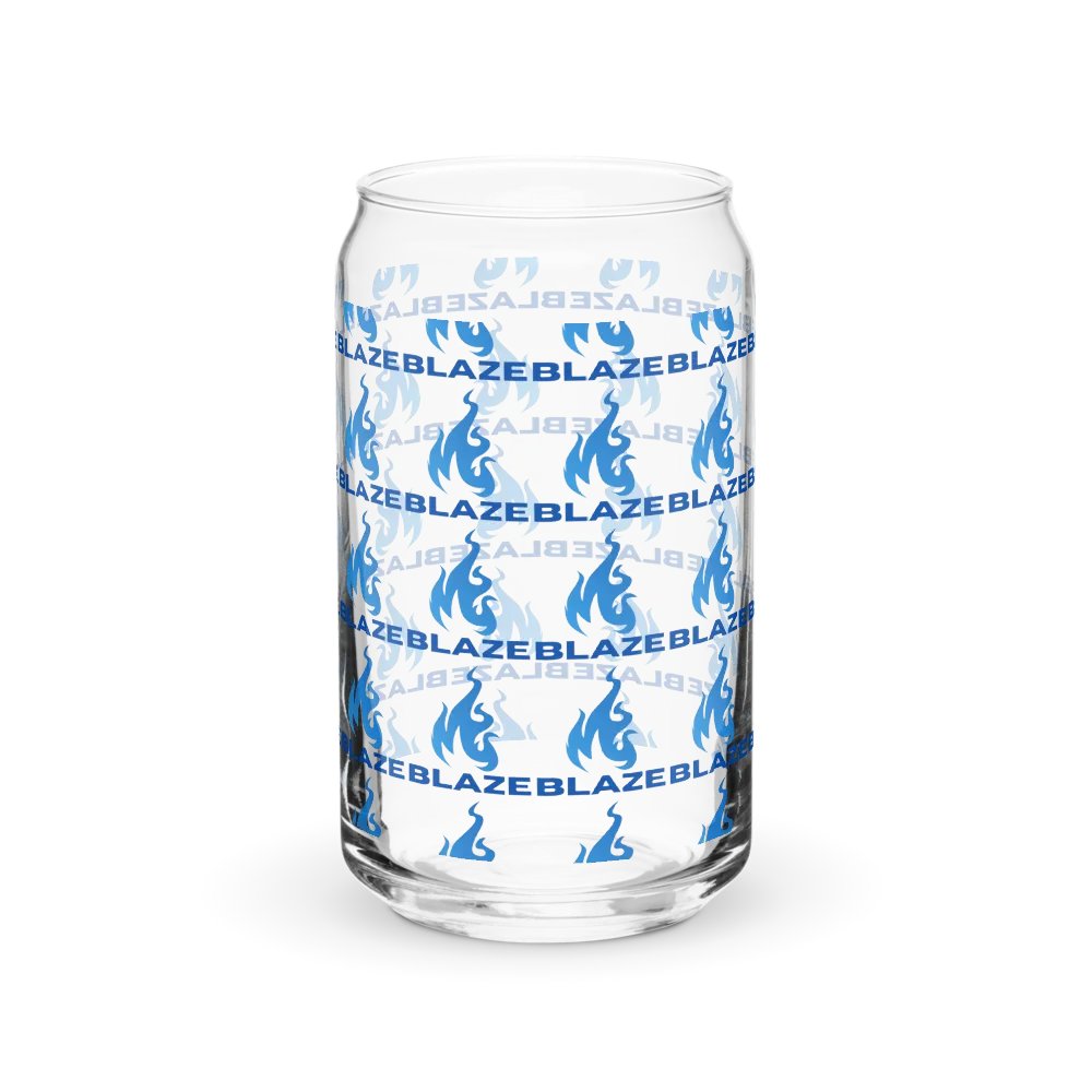 blaze logo glass cup product image (39)