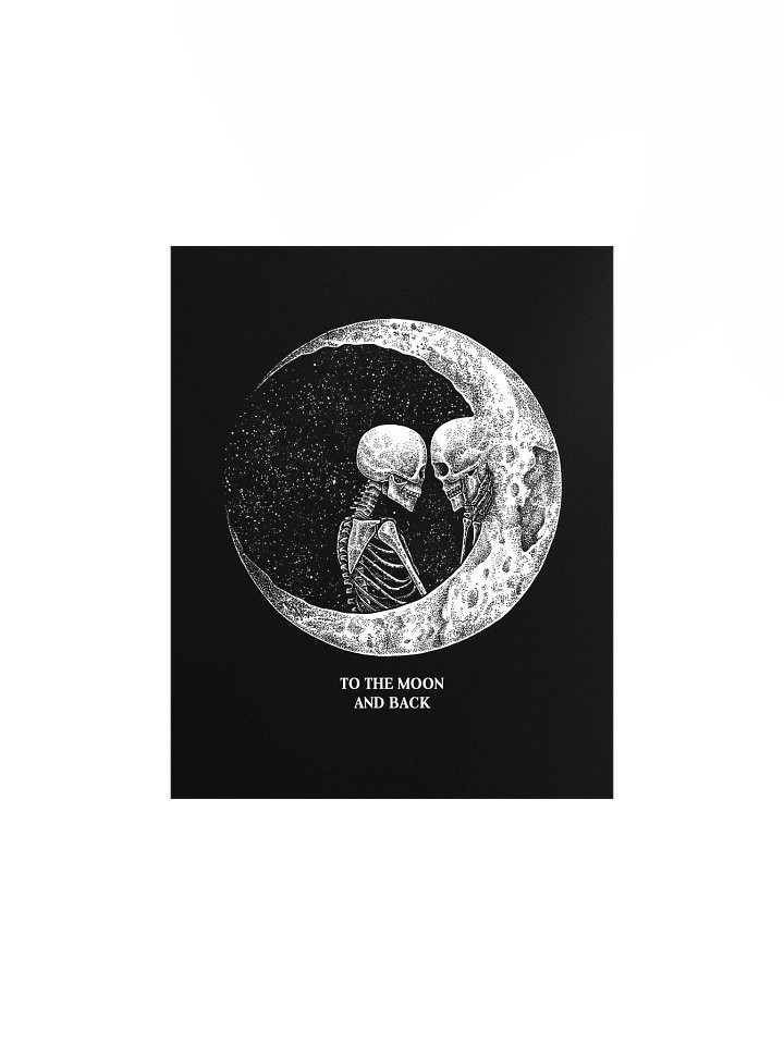 To The Moon And Back - Art Print product image (1)