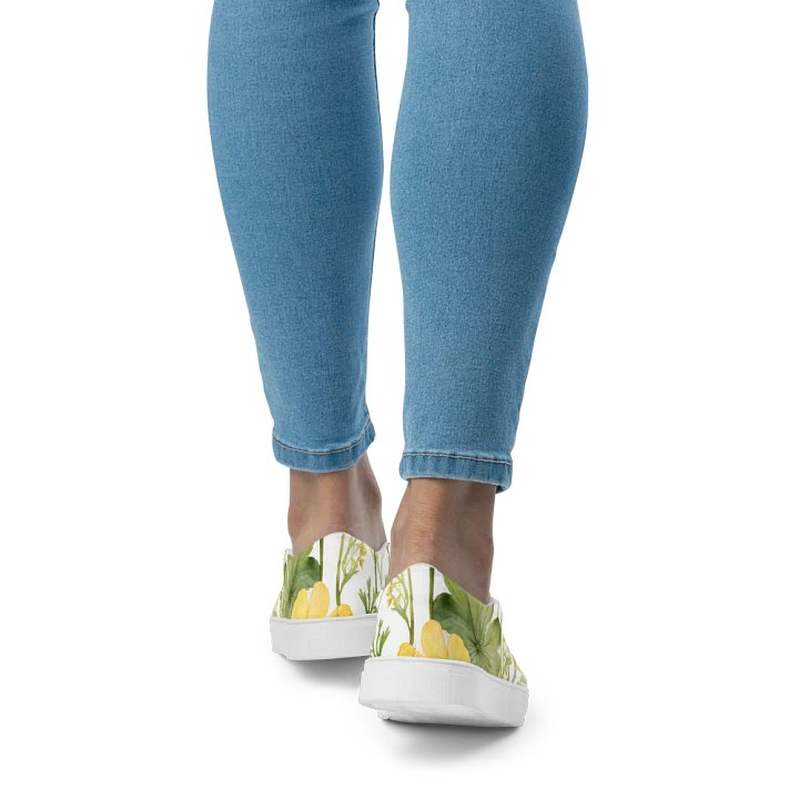 Buttercups in Bloom Slip-On Canvas Shoes product image (2)