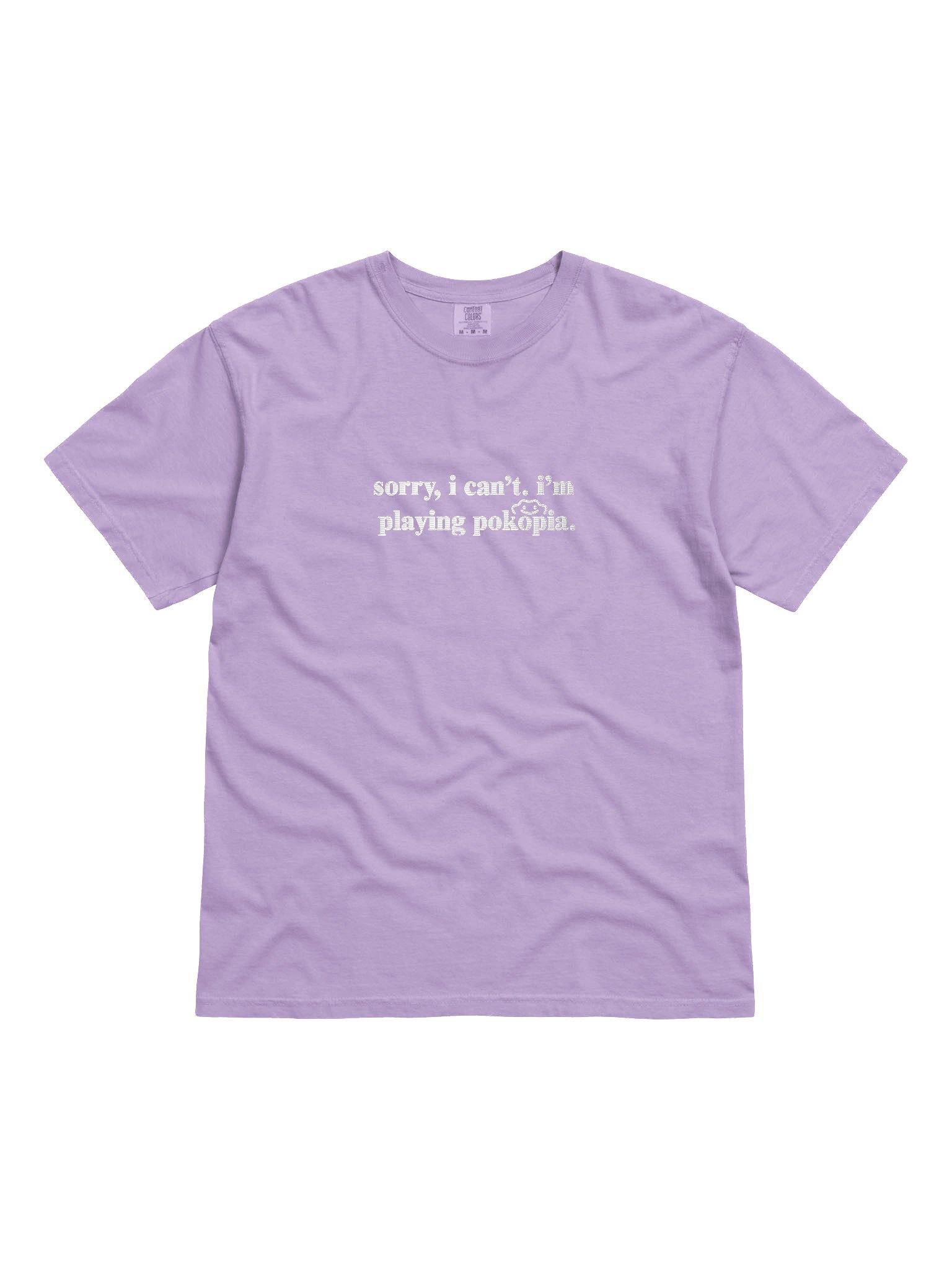 sorry, i can't tee (white) product image (12)