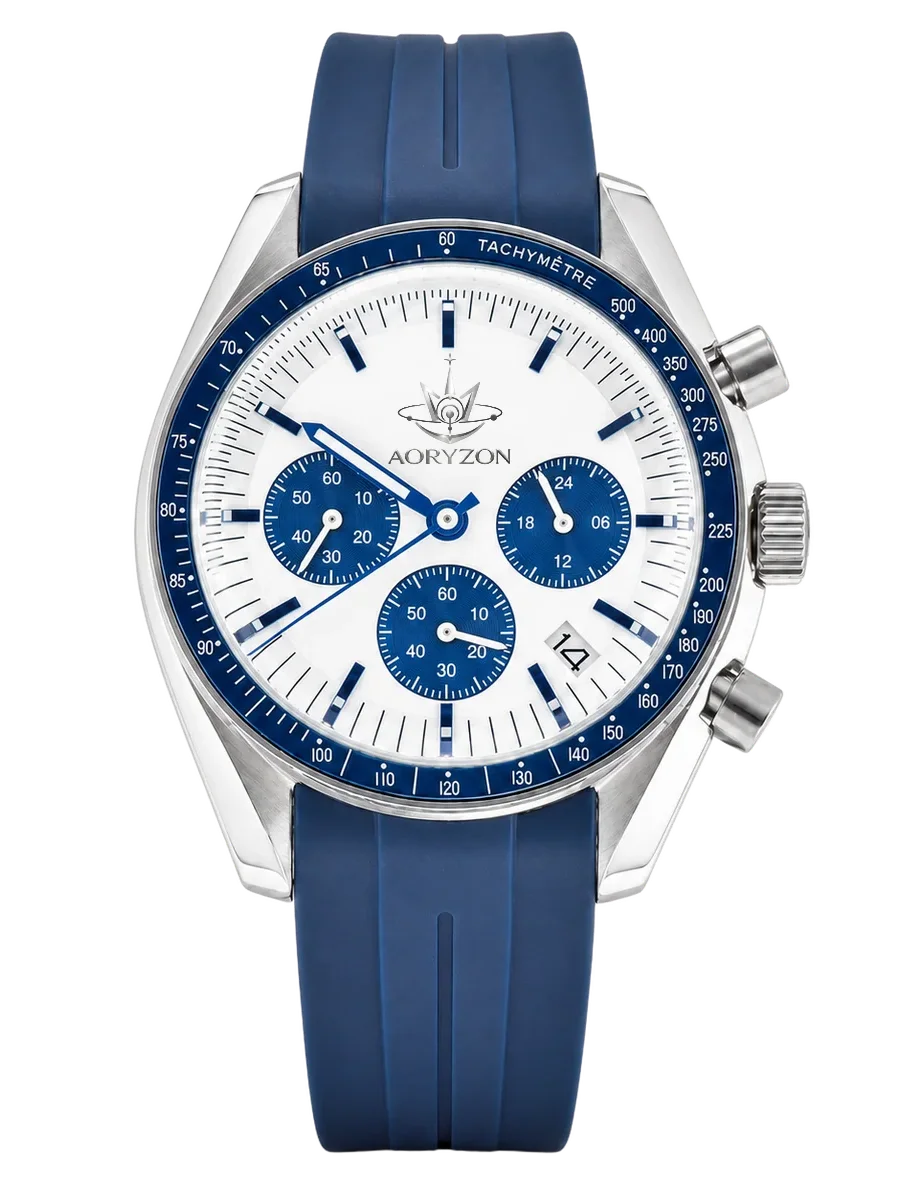 Aoryzon Lunar Chronograph – Blue Orbit Edition product image (1)