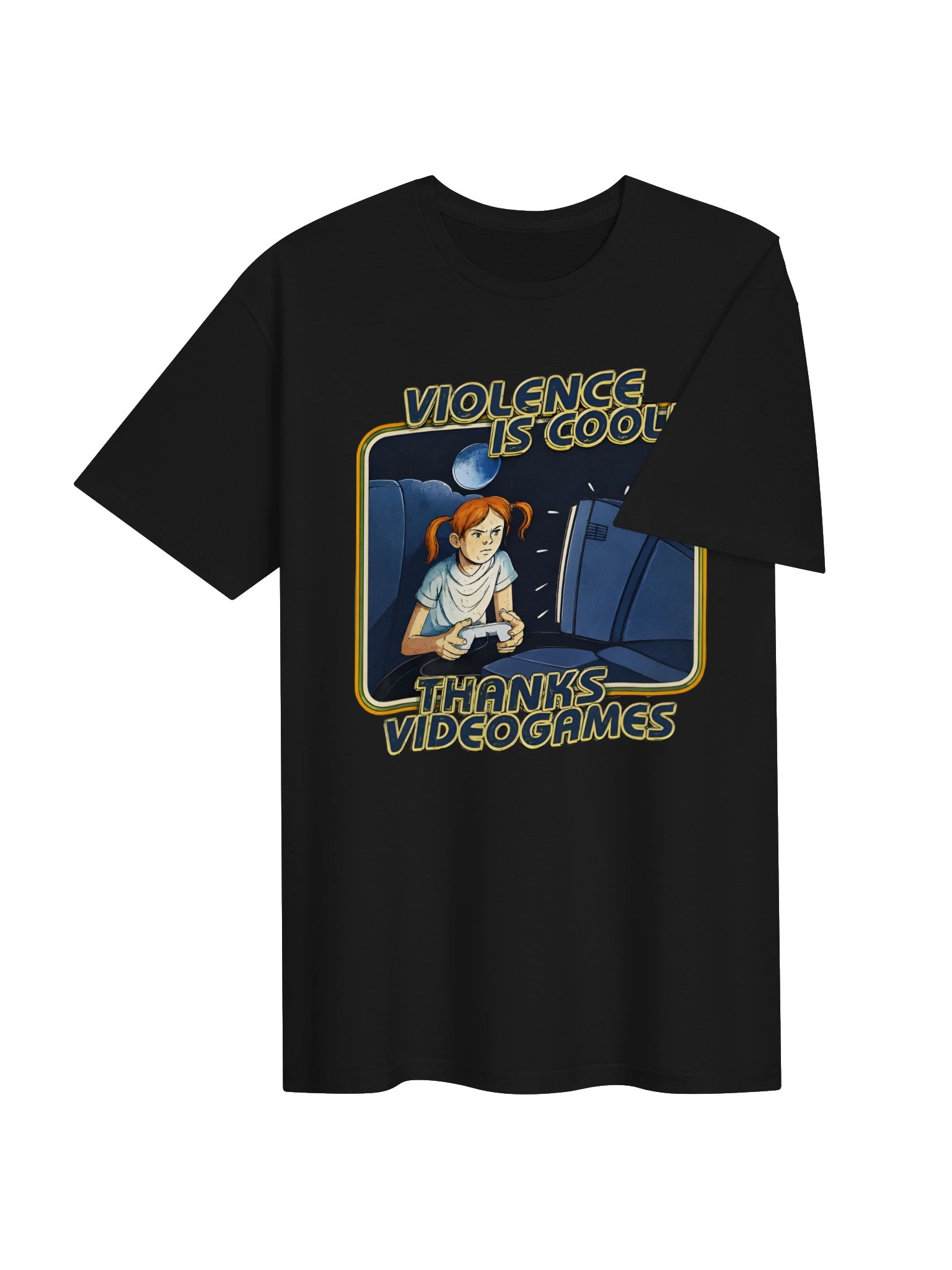 Cal Hampton Violence Is Cool T-Shirt - GTA VI product image (3)