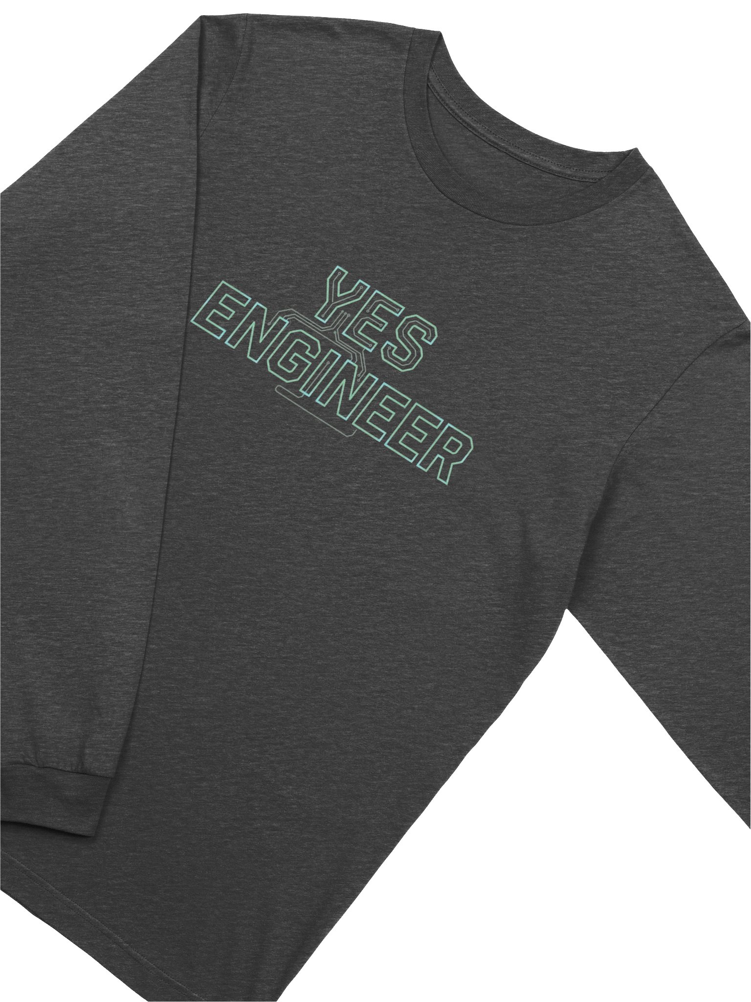 YES ENGINEER | AI Engineer Humor Sweatshirt for Developers Gift Idea Tech Apparel product image (3)